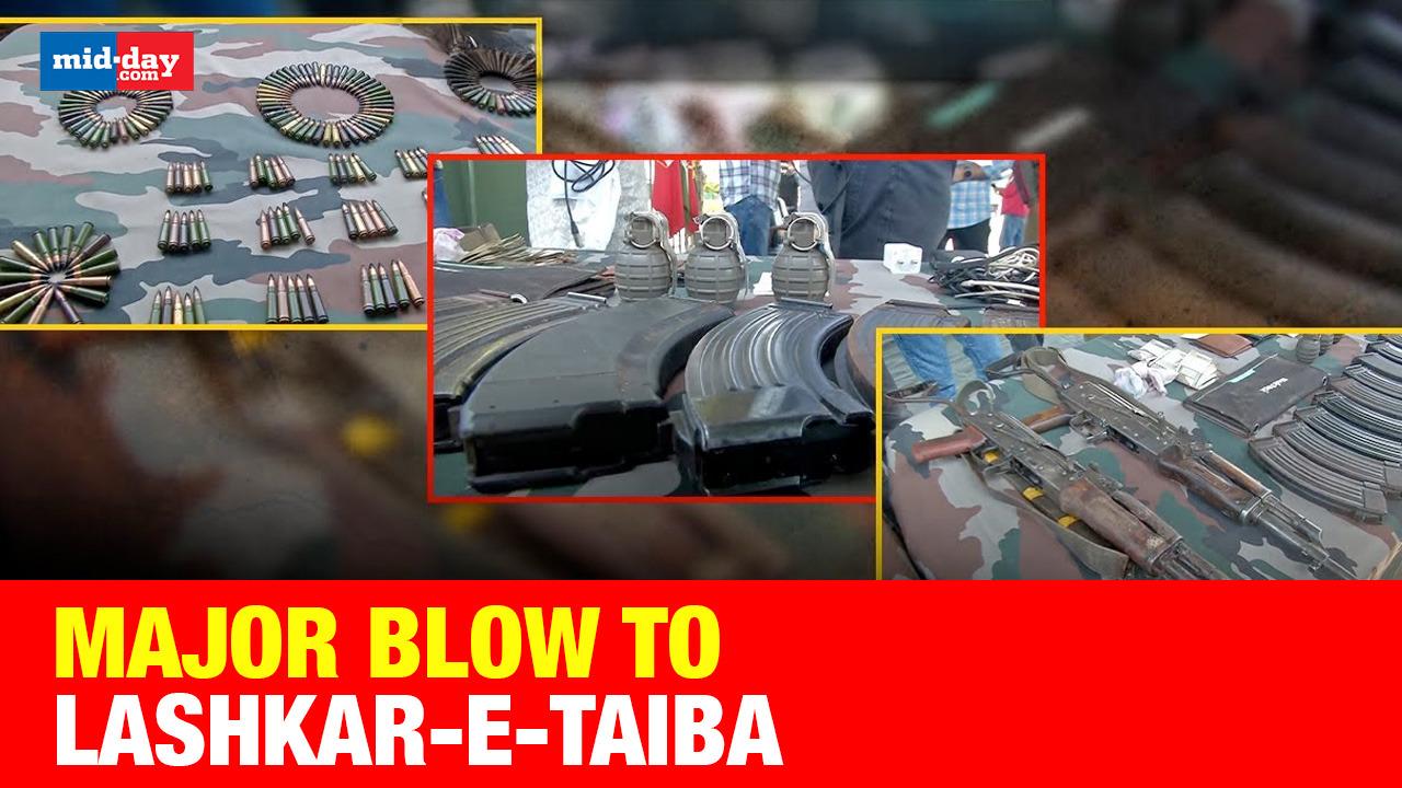 Operation Keller: Massive Arms Haul from Slain Lashkar-e-Taiba Militants in J&K