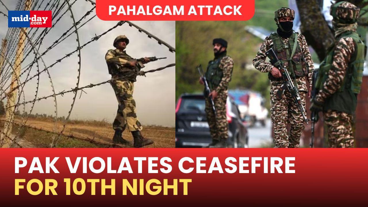 Pakistan violates ceasefire for 10th day, Indian Army hits back