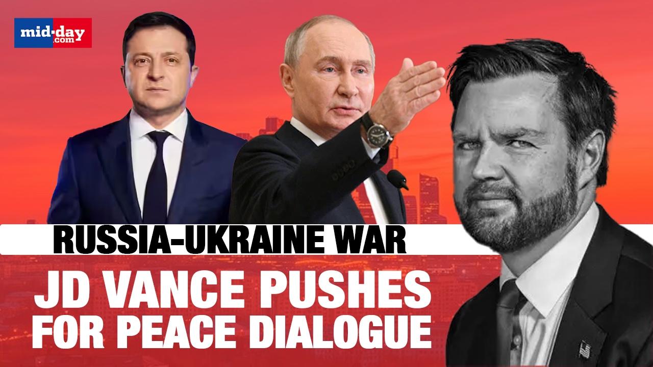 VP JD Vance backs Russia-Ukraine talks, calls it essential to ending the war