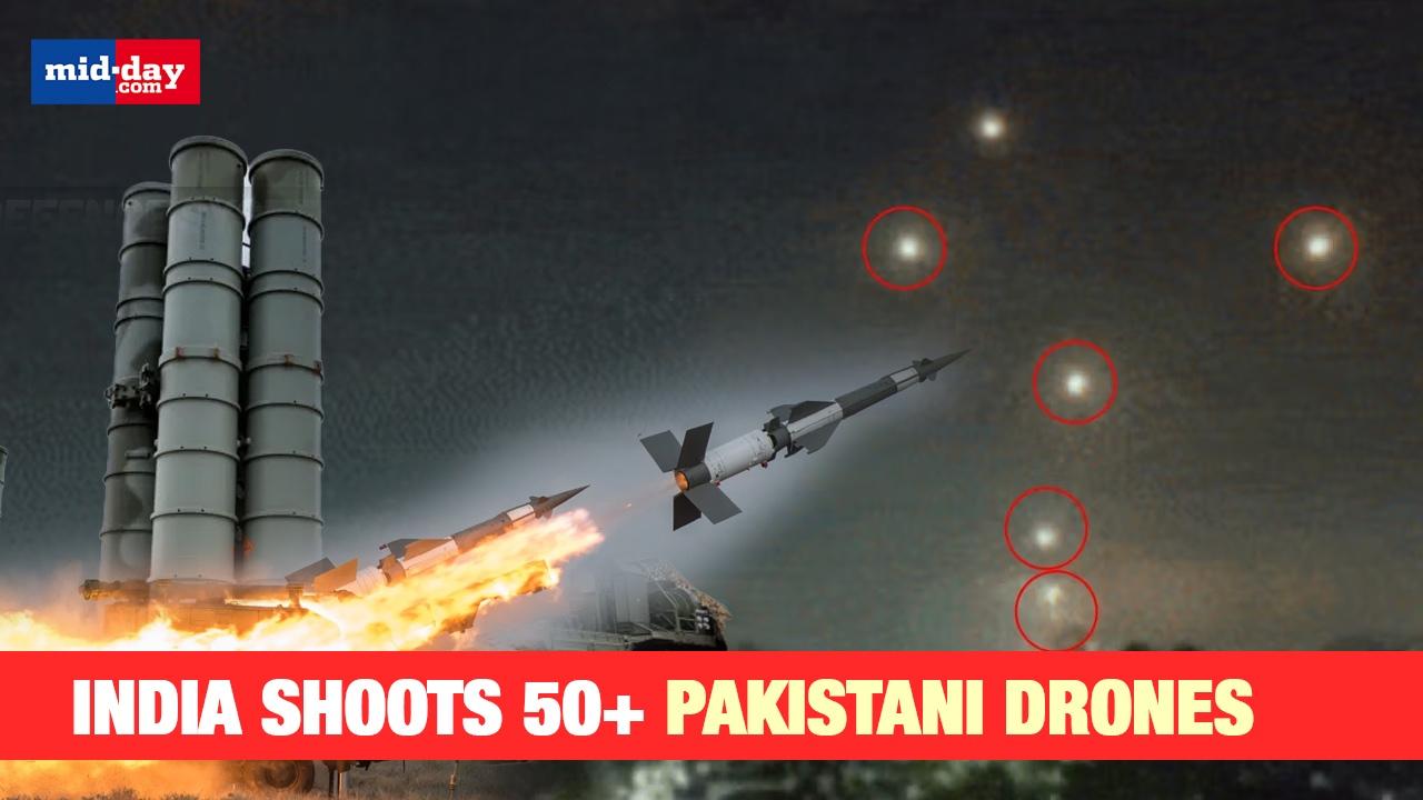 India-Pak war: Indian Forces destroy over 50 Pakistani drones in border clash