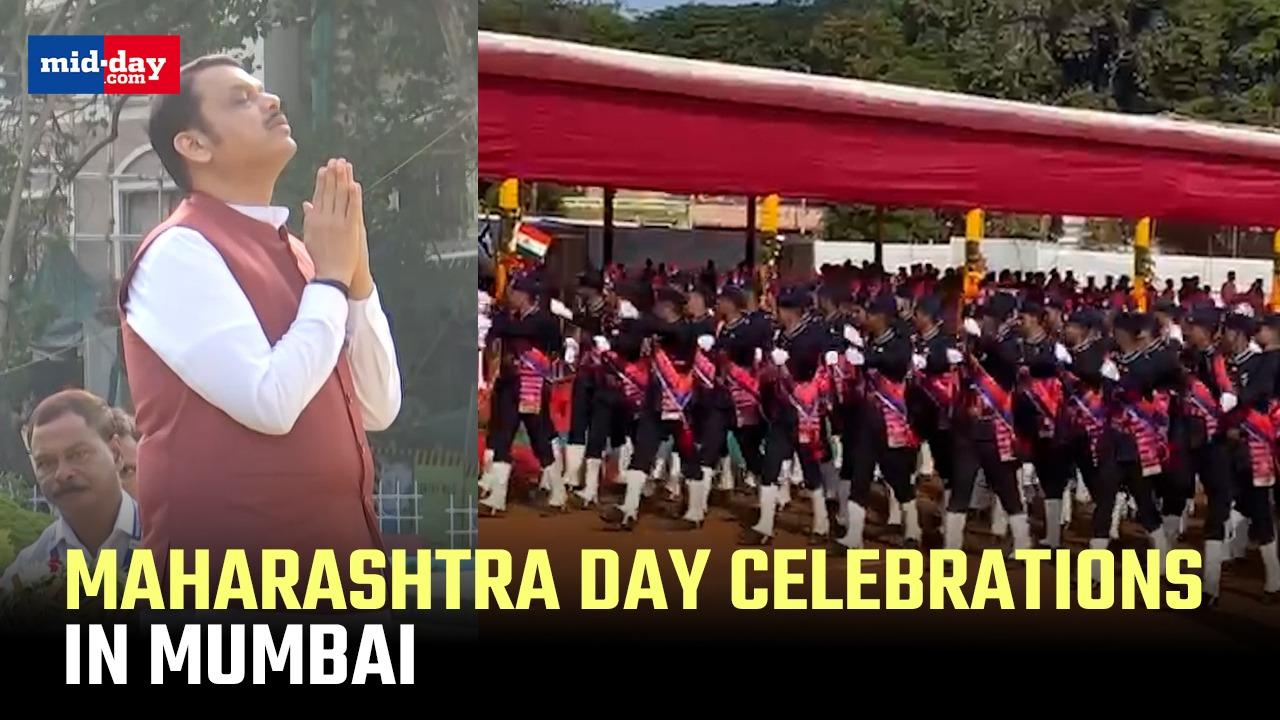 Maharashtra Day 2025: CM Fadnavis pays tribute, grand parade at Shivaji Park