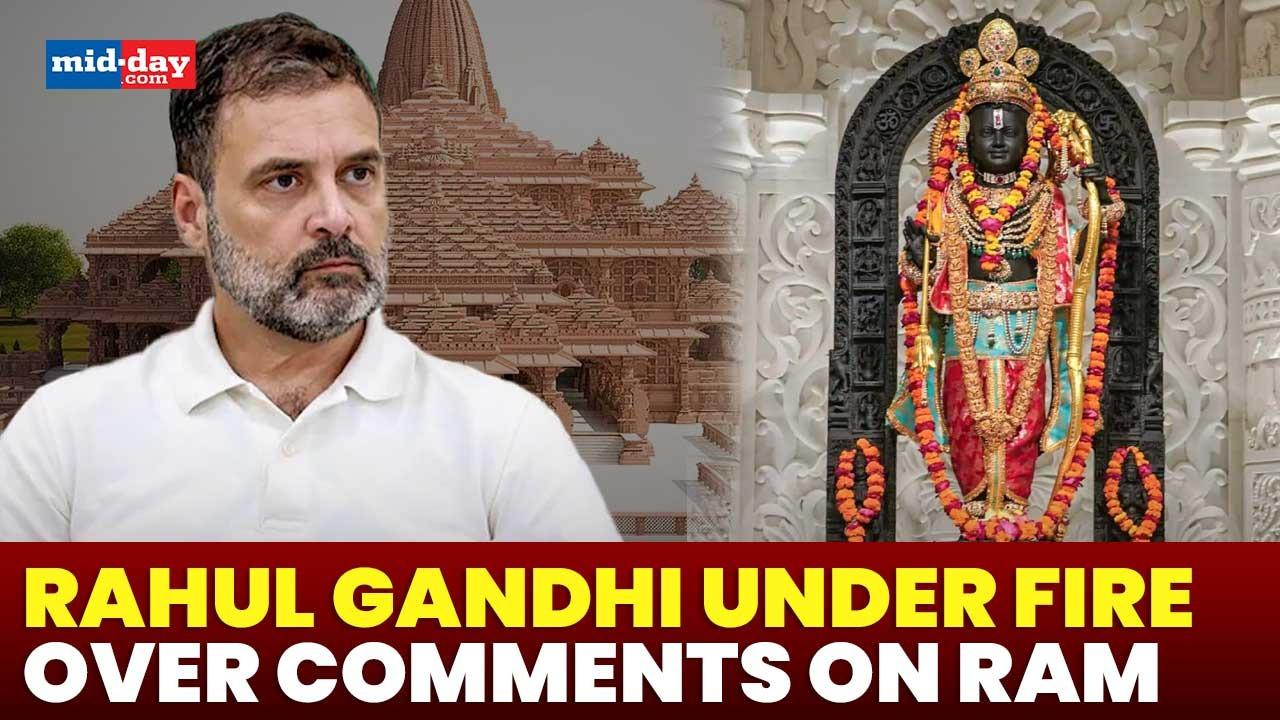 Rahul Gandhi’s Ram remark stirs controversy, Hindu saints slam the leader